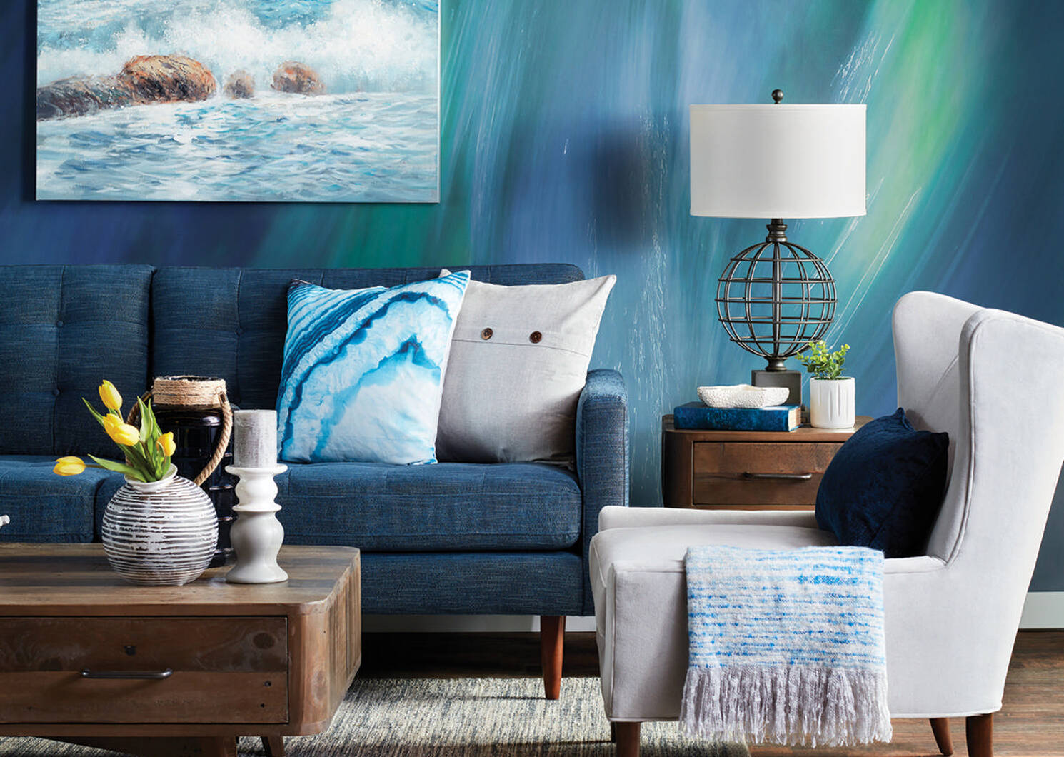 Bloor Sofa -Mylo Ocean
