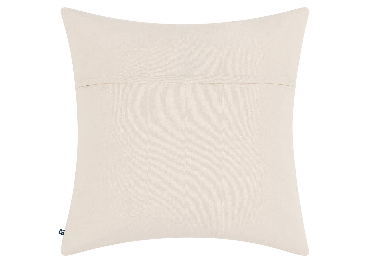 Coussin en coton Audrey 20x20 sable/iv