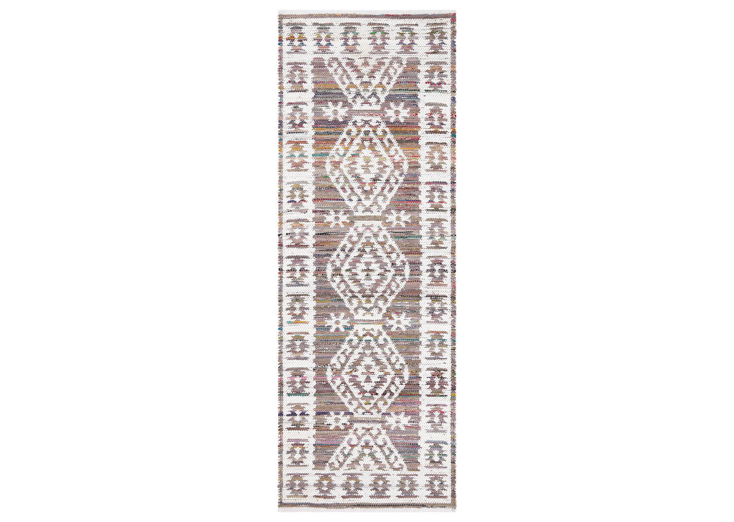 Tapis de couloir Marchant 30x84 fard/bl