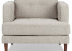 Ludwig Armchair -Nomad Stone