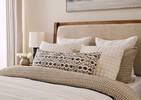 Aliz Embroidered Pillow 14x36 Iv/Multi