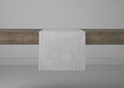 Erin Table Runner Ivory/Grey