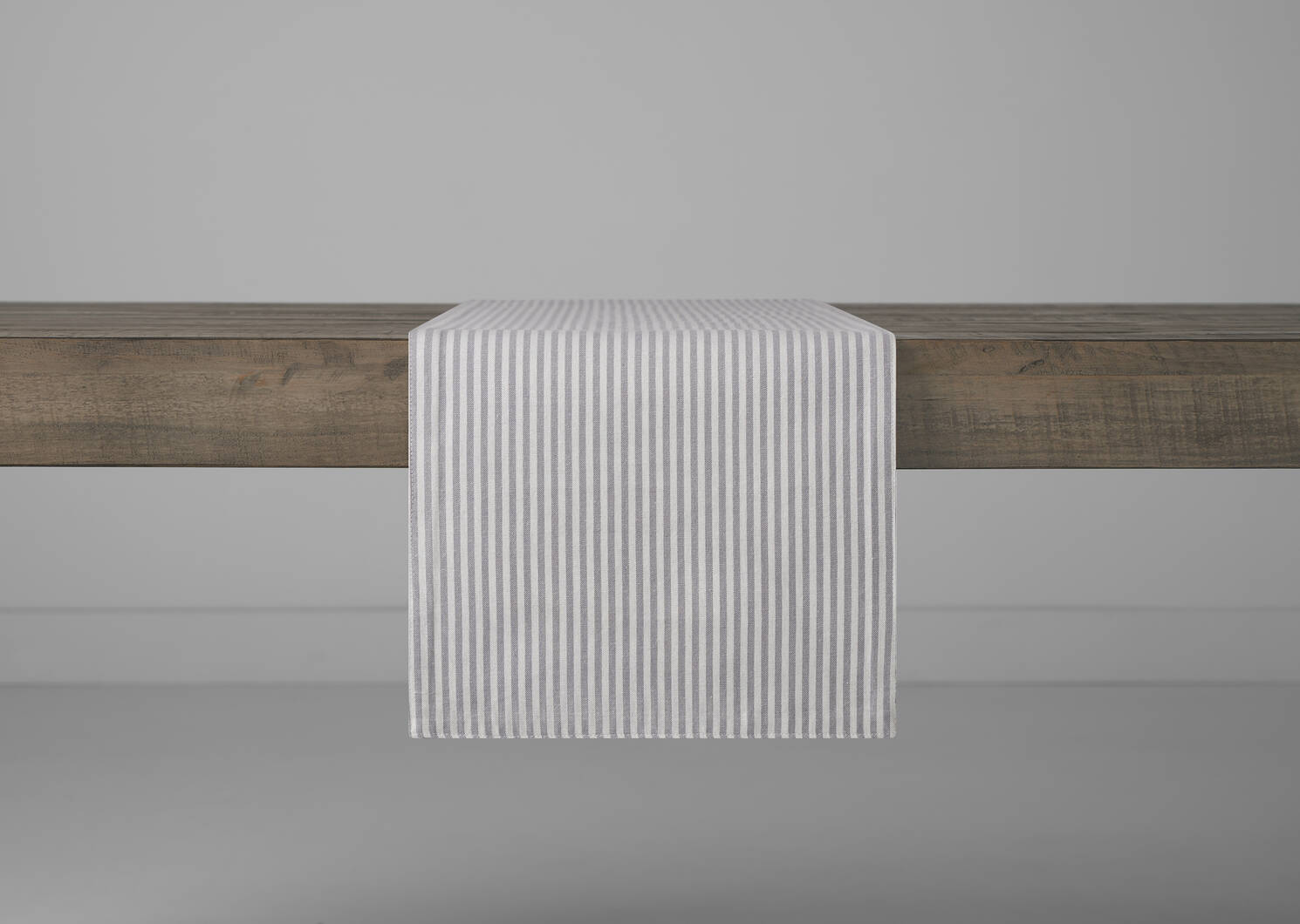 Erin Table Runner Ivory/Grey