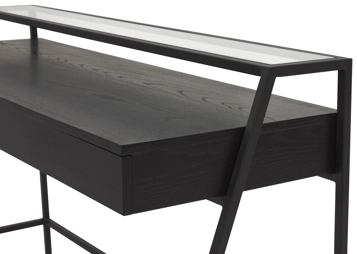 Axl Desk -Black Oak