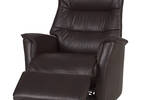 Paramount Leather Recliner -Sol Cocoa