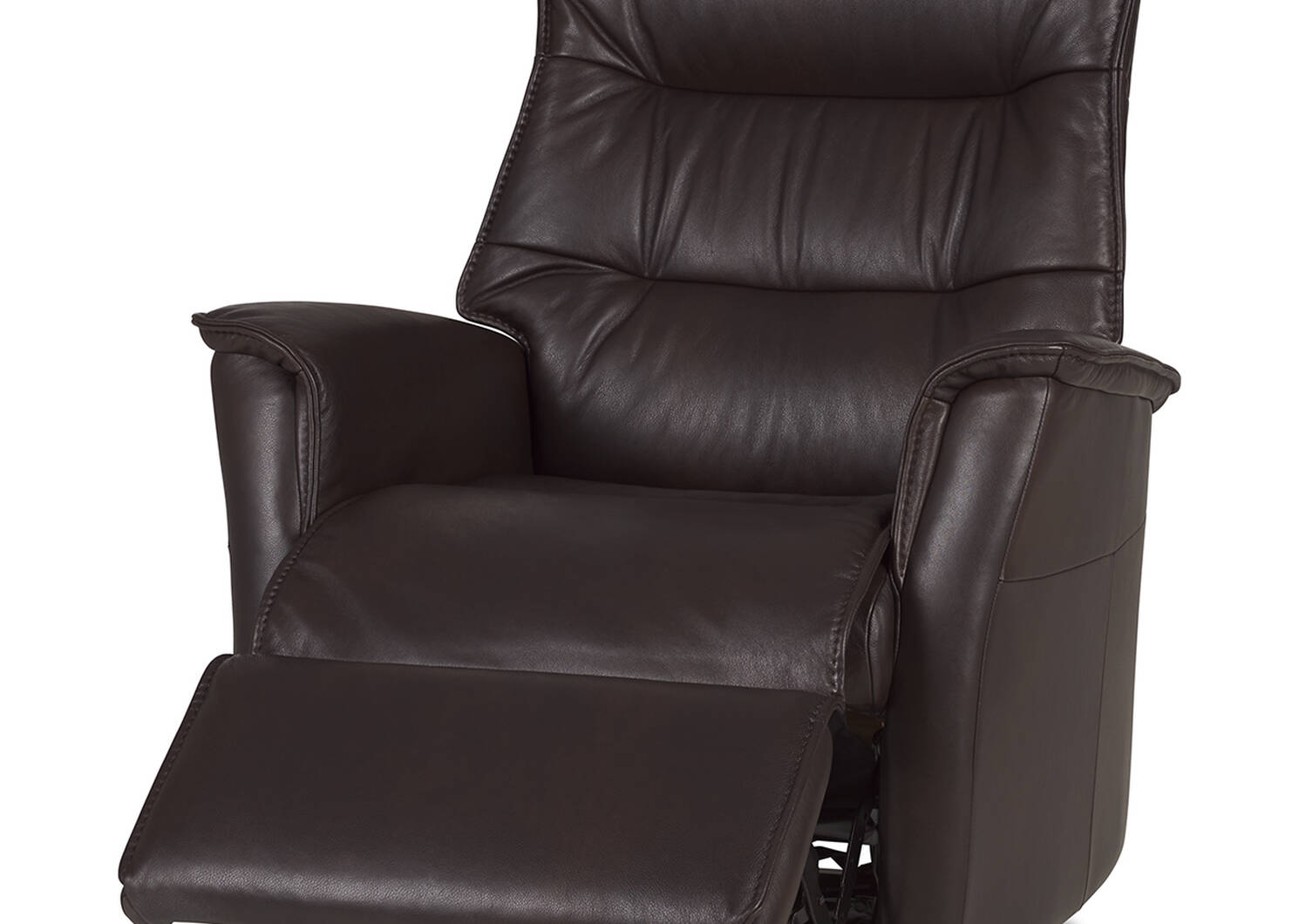 Fauteuil inc. cuir Paramount -Sol cacao