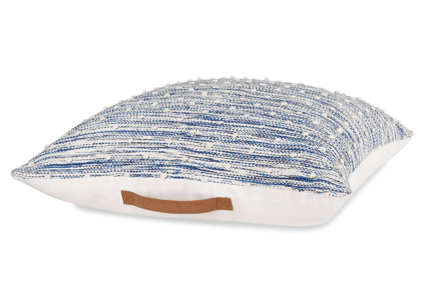 McLeod Floor Cushion Blue/Ivory