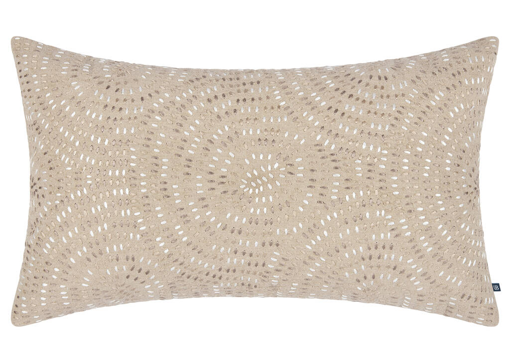 Adriel Cotton Pillow 14x24 Sand
