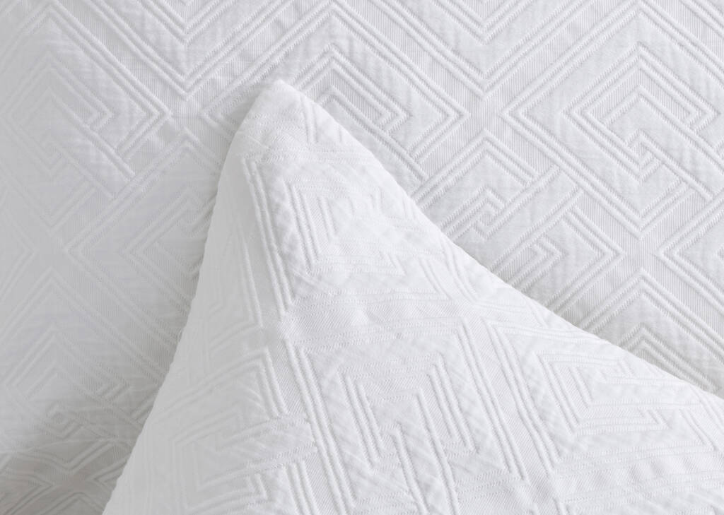 Romey Cotton Duvet Set Queen White
