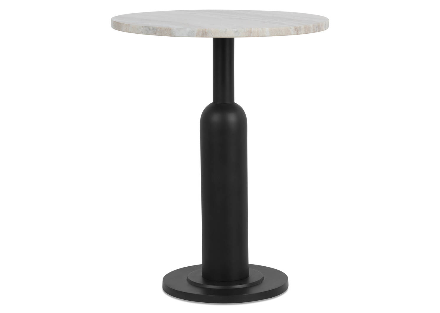 Aly Velji Marble Accent Table