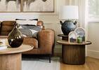 Burnett Vase Short Brown