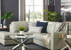 Boone Leather Condo Sofa Chaise -Do, LCF