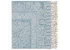 Malin Paisley Throw Blue