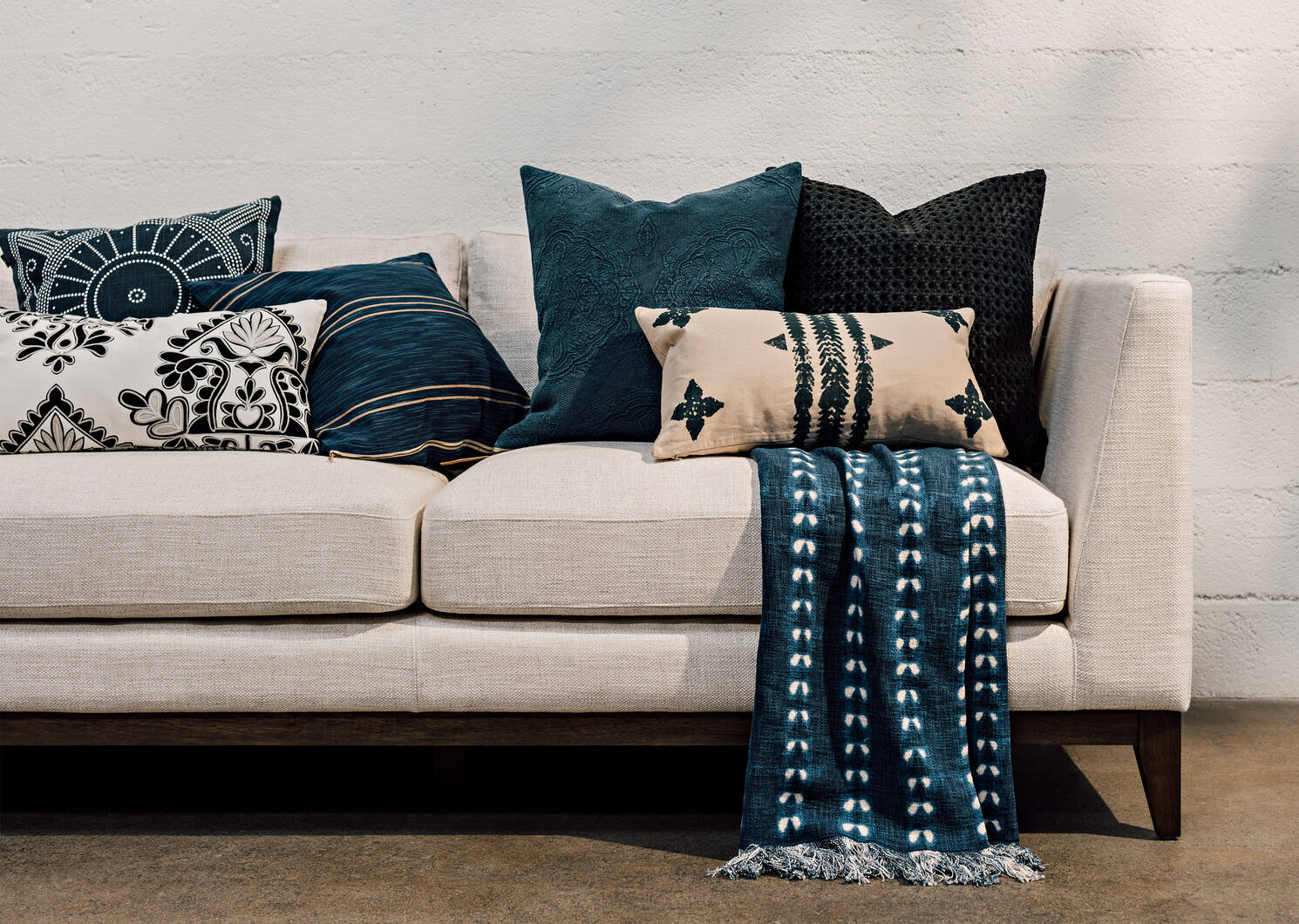 Tommy X UB Bandana Print Pillow 20" x