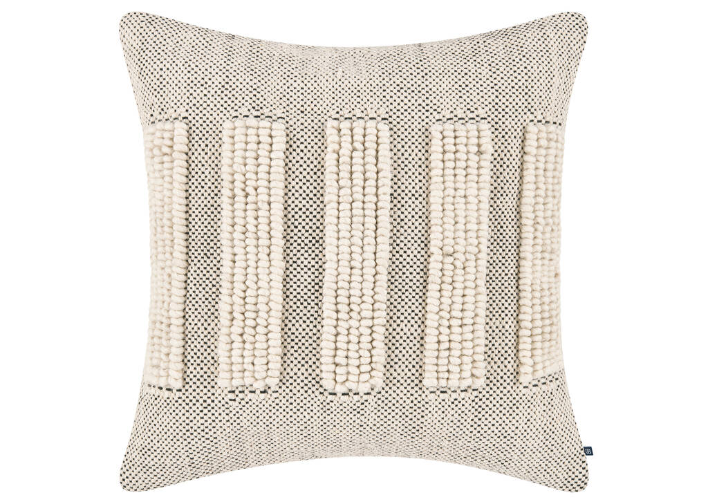 Maylin Pillow 20x20 Ivory/Black