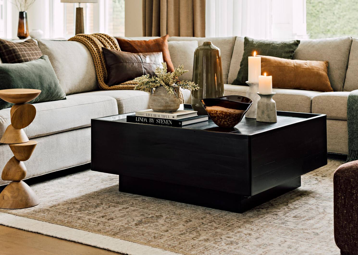 Ernesto Coffee Table -Ayer Coal