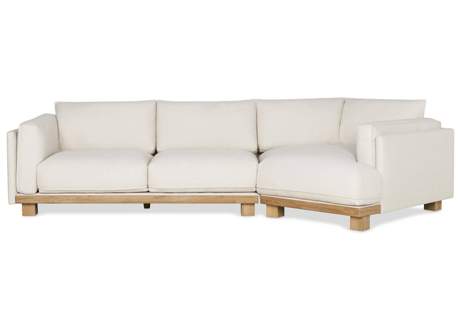 Leighton Sectional -Nico Ivory/Natu, RCF