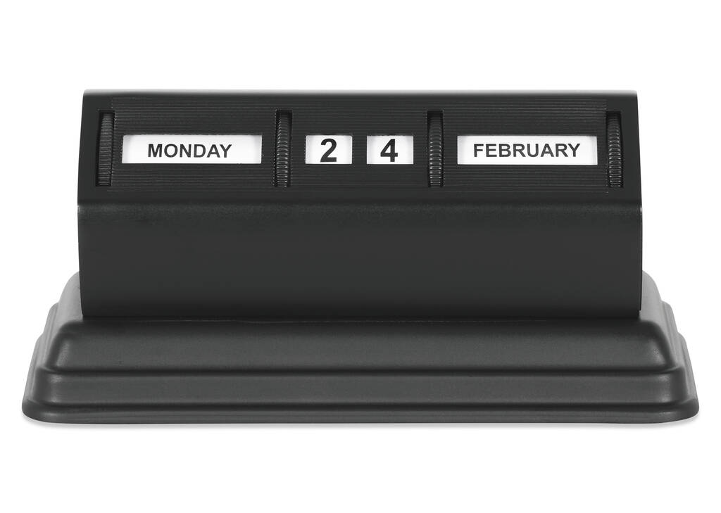 Moritz Table Calendar Black