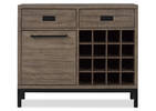 Brody Wine Cabinet -Stanton Driftwood