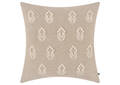 Coussin en coton Selena 20x20 sable/iv