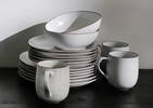 Nara 16pc Dish Set White