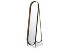 Britton Floor Mirror Brass