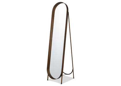 Miroir plein pied laiton Britton