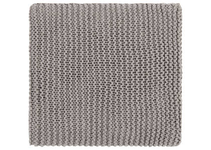 Pederson Cotton Throw Light Grey