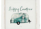 Happy Camper Wall Plaque