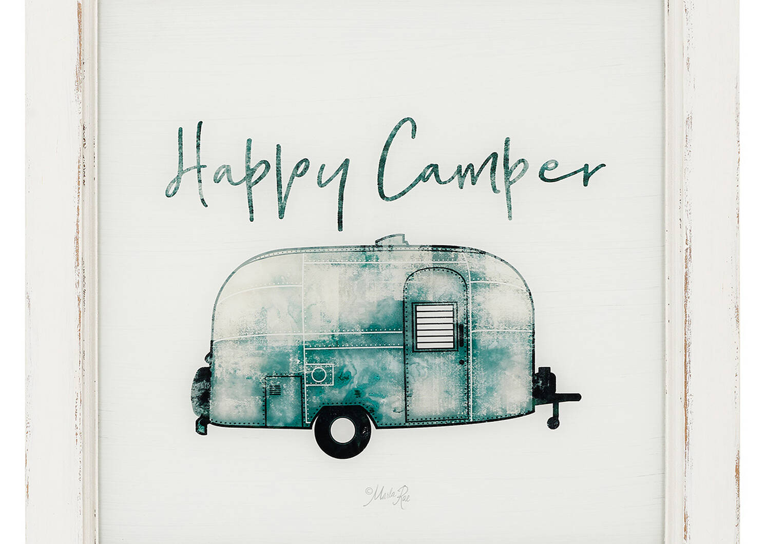 Happy Camper Wall Plaque