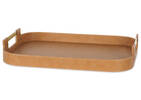 Riva Rectangular Tray Tan