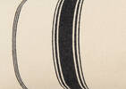 Lowe Striped Pillow 12x22 Ivory/Black