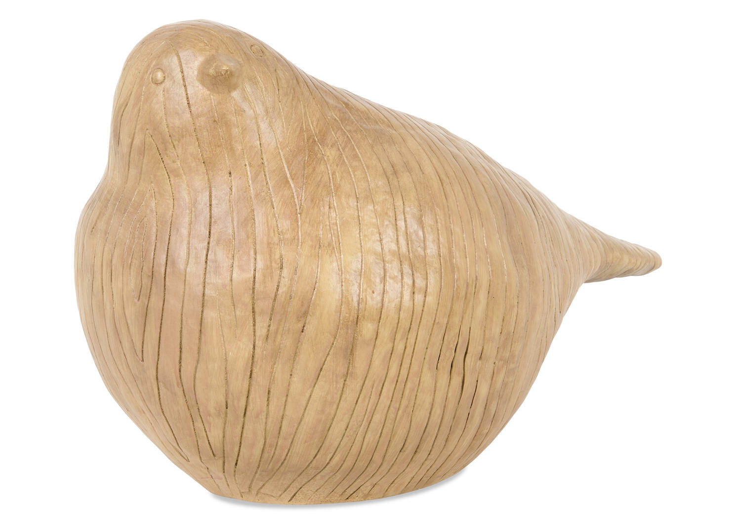 Rue Sitting Bird Decor Natural