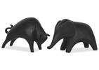 Neysa Elephant Statue Black