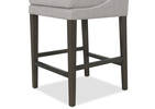 Murdoch Counter Stool -Cyrilo Slvr/Mink