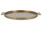 Corbyn Round Tray Antiqued Brass