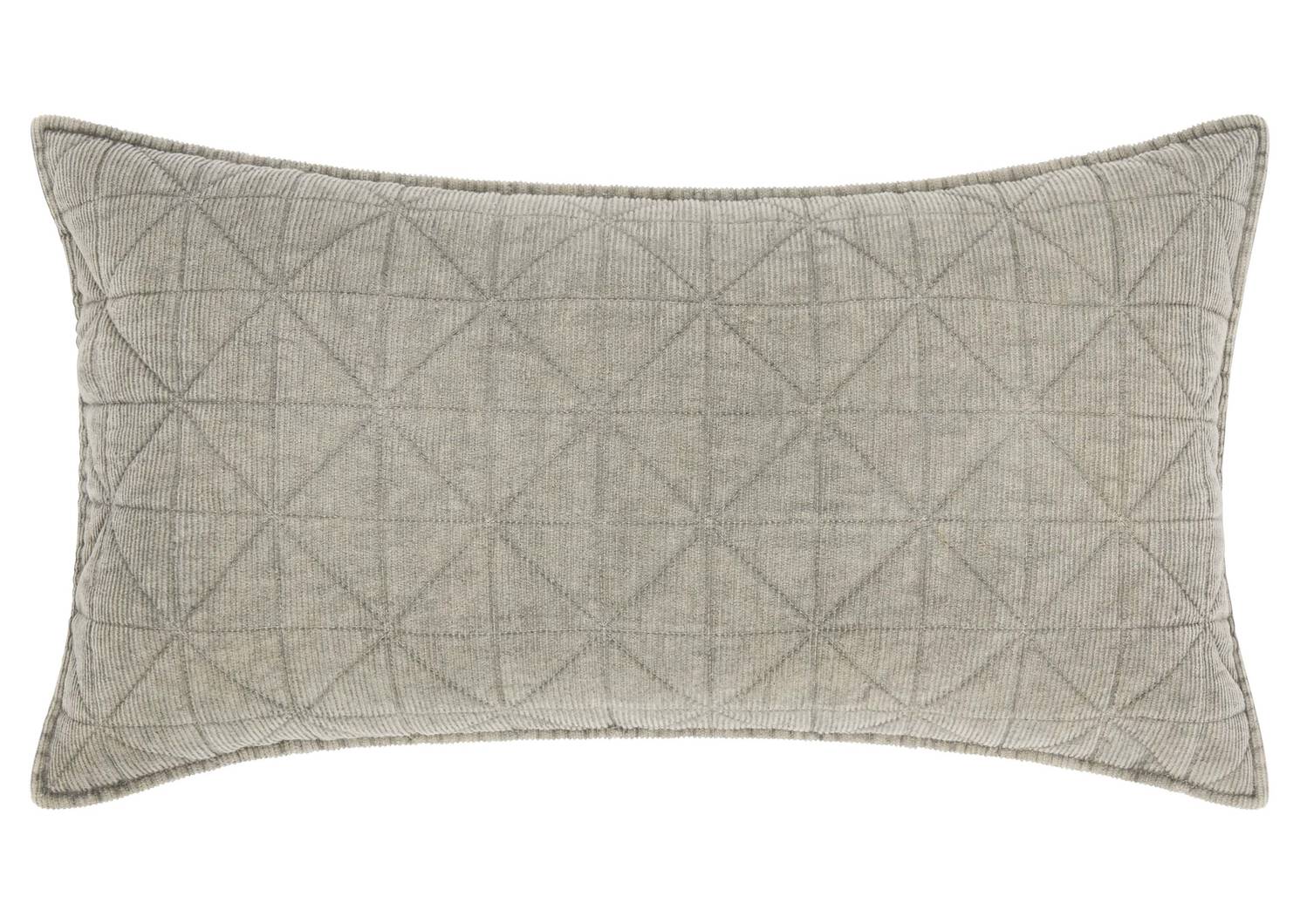 Coussin Krister 12x22 gris pâle