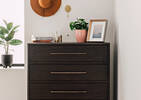 Luna 5 Drawer Chest -Stone Cocoa