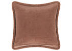 Coussin en velours Aline 20x20 tamarin