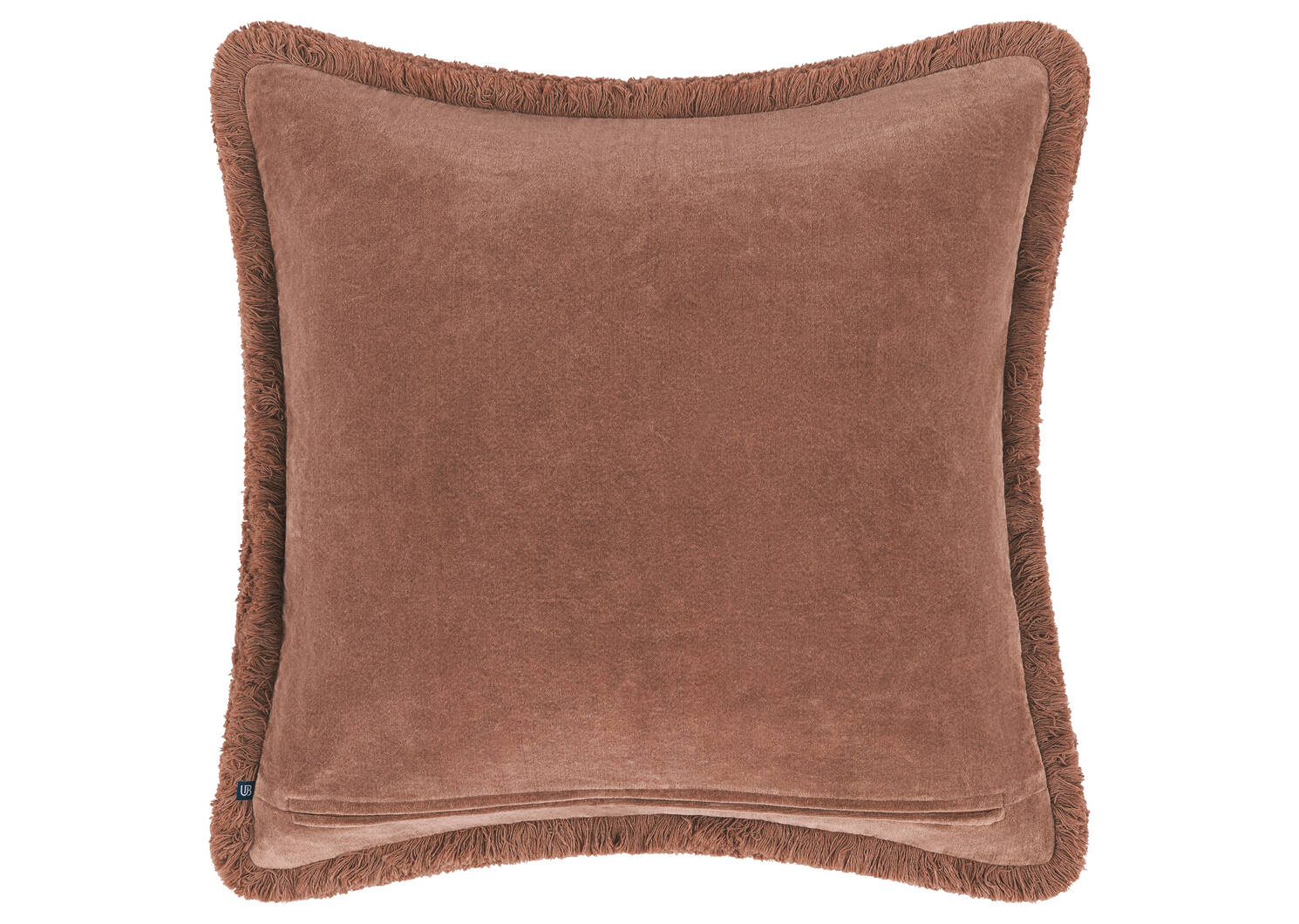 Coussin en velours Aline 20x20 tamarin