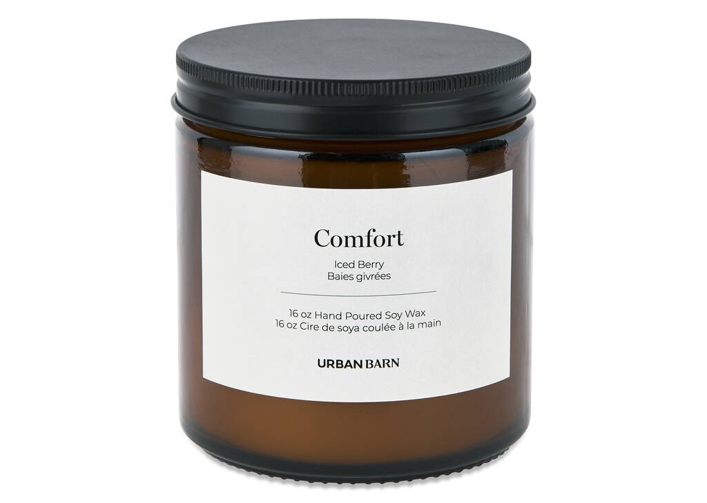 Bougie en pot Comfort baies givrées