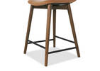 Decklyn Lthr Counter Stool -Olson Camel
