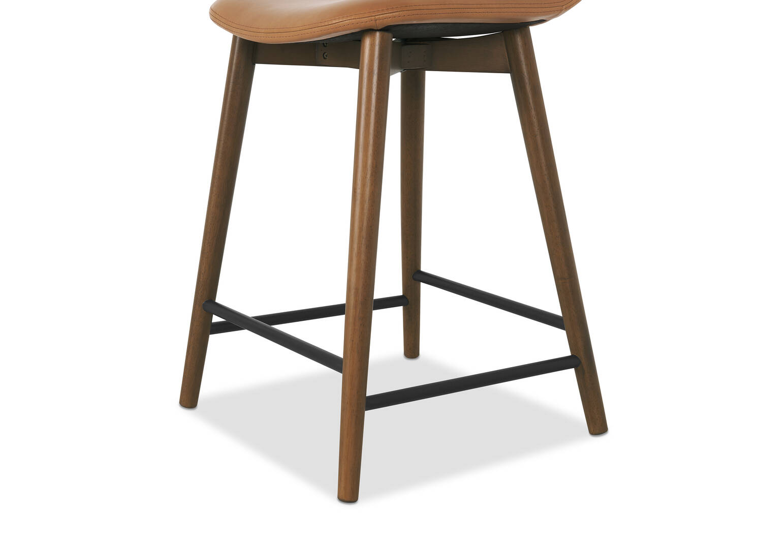 Decklyn Lthr Counter Stool -Olson Camel