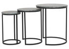 Gael Nesting Table Set -Kaya Grey