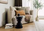 Table d’appoint Elodie -Tasmen charbon