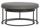 Ernest Nesting Ottoman Table -Macy Cola