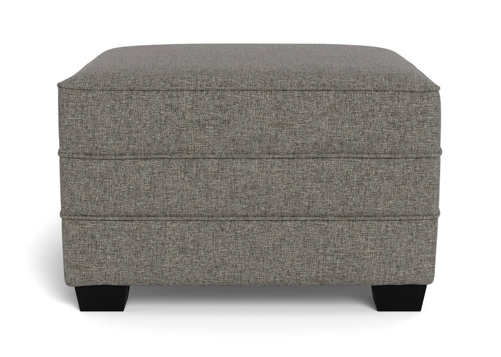 Azure Custom Ottoman 28x24”