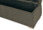 Preston Storage Bench -Amalie Café Noir