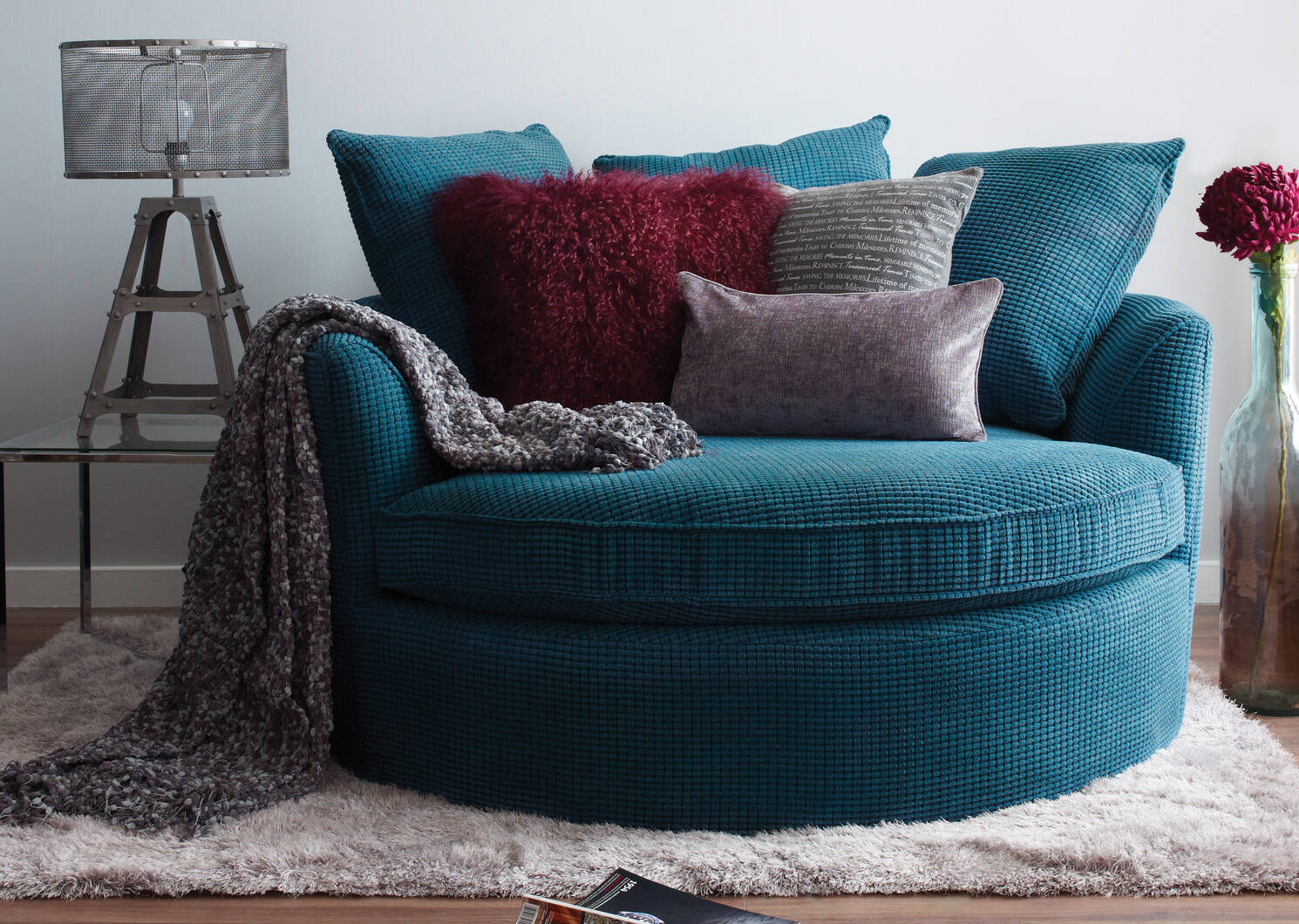 Nest Chair Bumps Teal Urban Barn