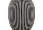 Grand vase Aubrey noir